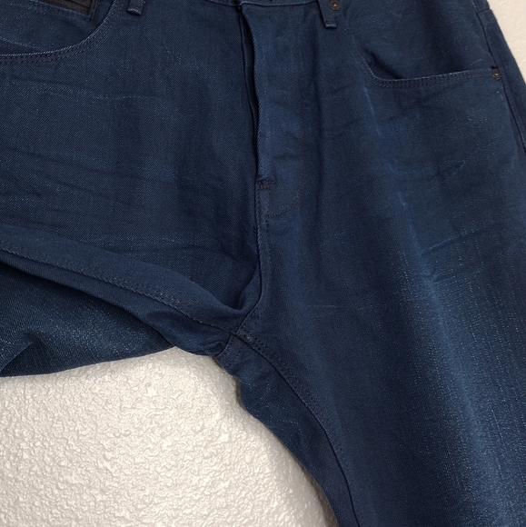 NWT 7 For All Mankind Jared Men's Size 34 Denim Cotton Straight Leg Jeans - Picture 8 of 15